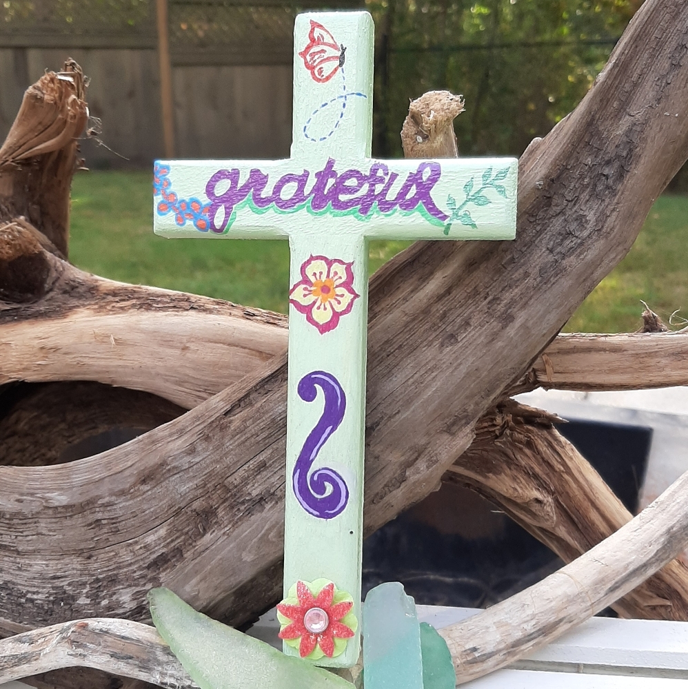 Hand-painted Cross